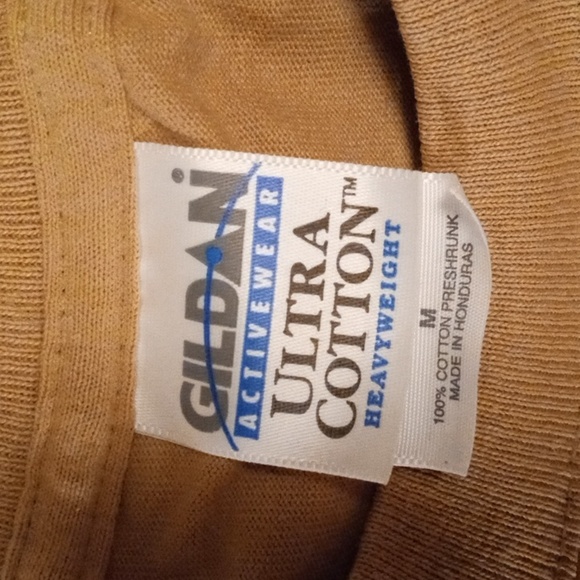 NWOT Gildan Heavyweight Dog Face Tshirt Size M - Picture 4 of 5